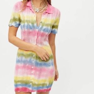 UO Desi Tie Dye Knit Dress